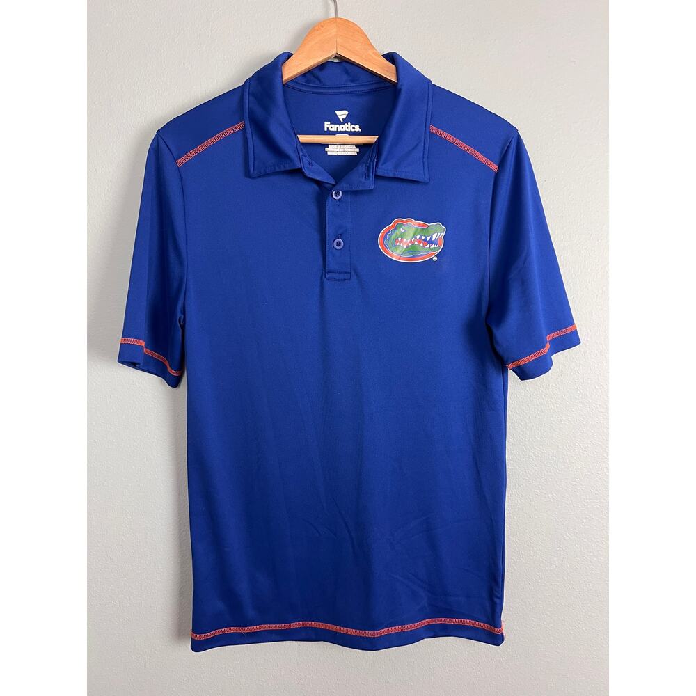Fanatics Florida Gators Mens S NCAA Polo Shirt Performance Athletic Sideline SEC - Picture 2 of 9